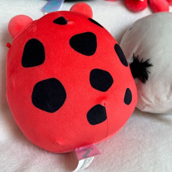 Lot of 4 Squishmallow 7” Plush Toys Aron Gorilla Octopus Frog Whooping Crane - Picture 7 of 9